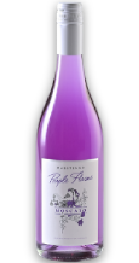 紫ワイン Purple Flame（マスカット・甘口）のボトル
